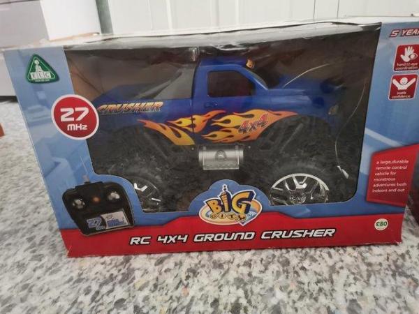 Image 1 of Remote control 4x4 ground crusher car