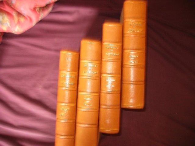 Preview of the first image of ANTIQUE BOOKS 4 VOLS HISTORY OF SCOTLAND.