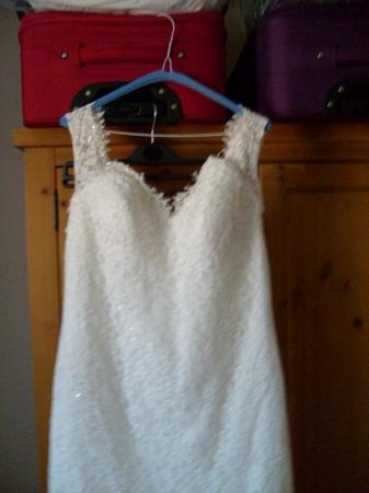 Image 2 of Ivory Wedding Dress in a lovely condition.