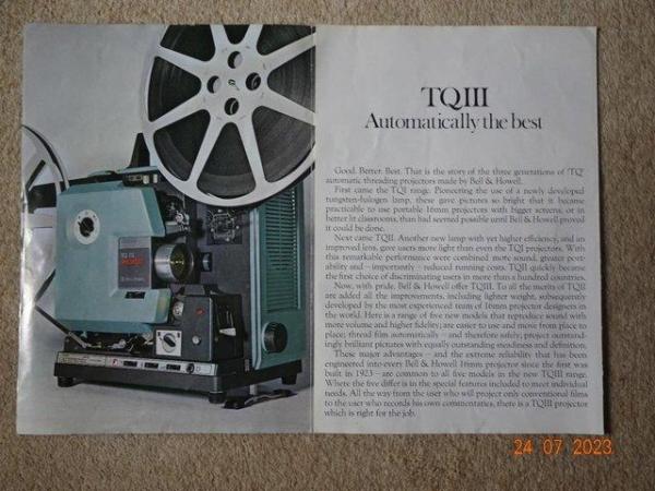 Image 1 of 16 m m Projector BellHowell TQ111 No.1694 Specialist