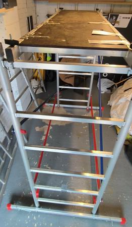 Image 3 of DIY Scaffold Tower - Aluminium - Quick Assembly 6m Height