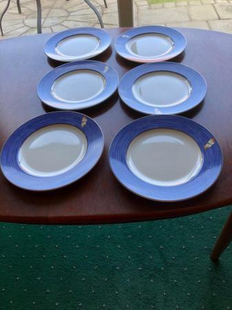Image 1 of Wedgwood Sarah’s Garden dinner plates