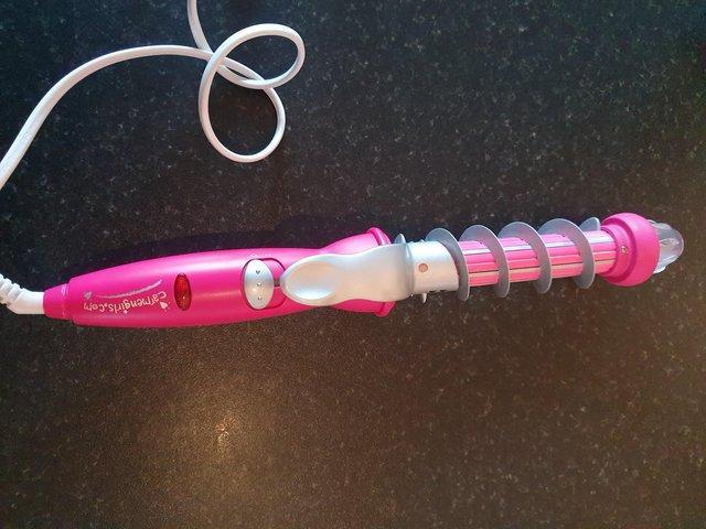 Preview of the first image of Carmen Angel Curls Spiral Curling Tongs.