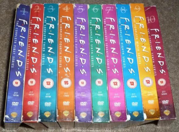 Image 2 of Friends, all 10 Seasons. DVD Boxsets