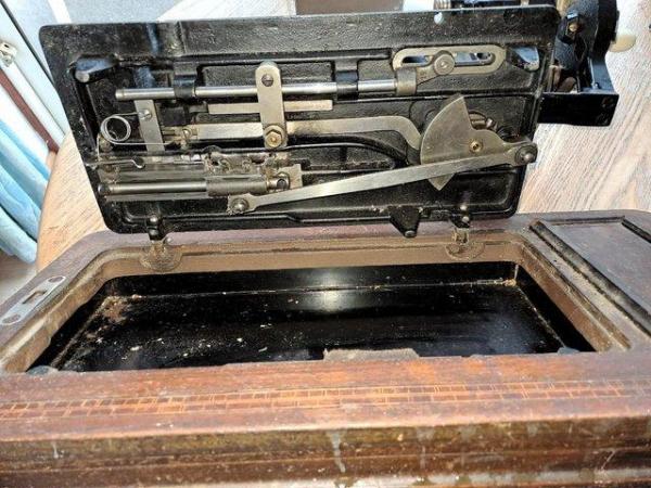 Image 2 of Frister and Rossmann Sewing Machine Model D