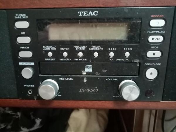 Image 3 of TEAC Record Player/CD/Tape/Radio