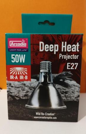 Image 1 of Arcadia 50w Deep Heat Projector For Reptiles