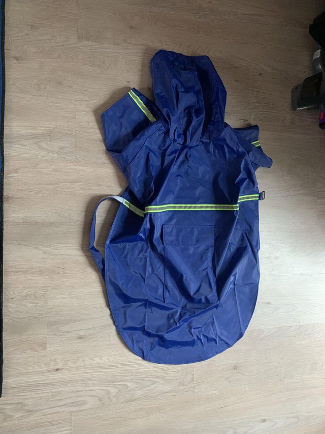 Preview of the first image of Large dog raincoat  for sale.