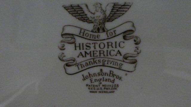 Image 1 of "Historic America" Charger plate