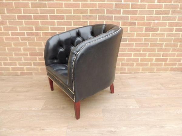 Image 6 of Burghley Distinctive Chesterfields Tub Chair (UK Delivery)