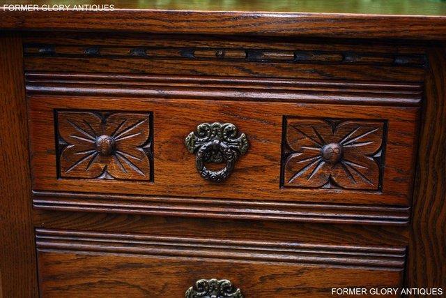 Image 44 of OLD CHARM LIGHT OAK BEDSIDE LAMP TABLES CHESTS OF DRAWERS