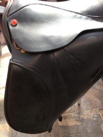 Image 3 of Horse Riding Saddle Leather 17.5" M/W
