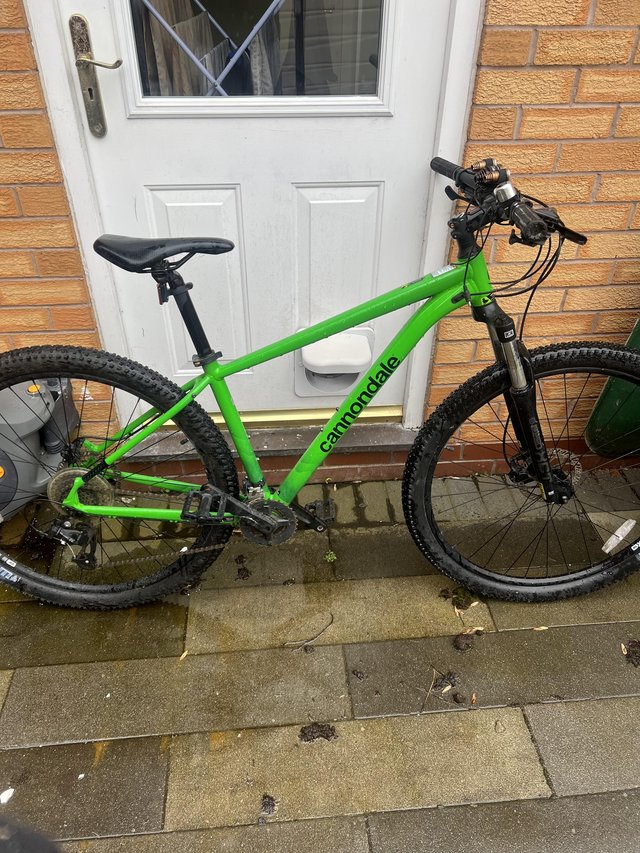 Preview of the first image of Cannondale trail bike hardly used.