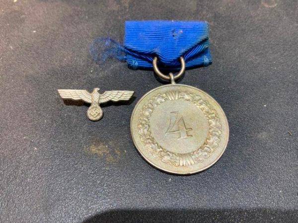 Image 2 of German soldiers 4 years service medal