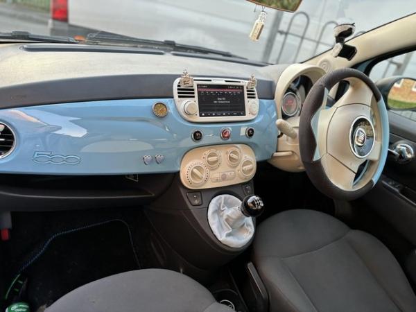 Image 2 of Fiat 500 car baby blue xxx