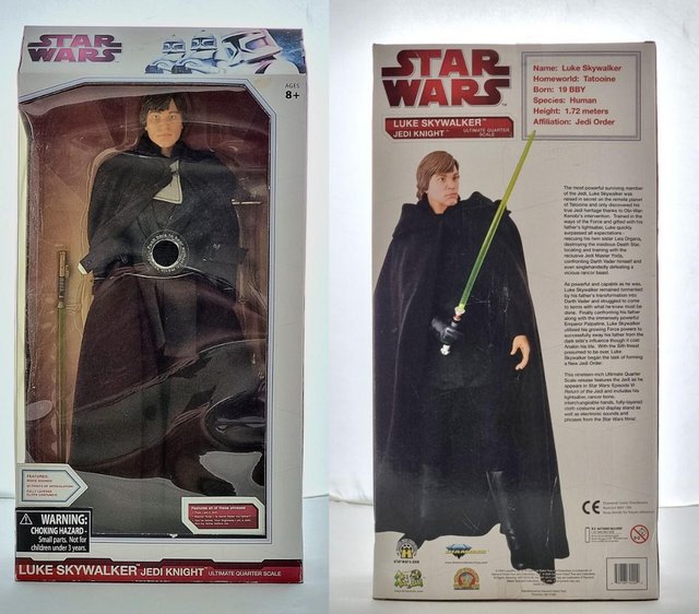 Preview of the first image of Star Wars Jedi Knight Luke Skywalker Ultimate 1/4 Scale with.