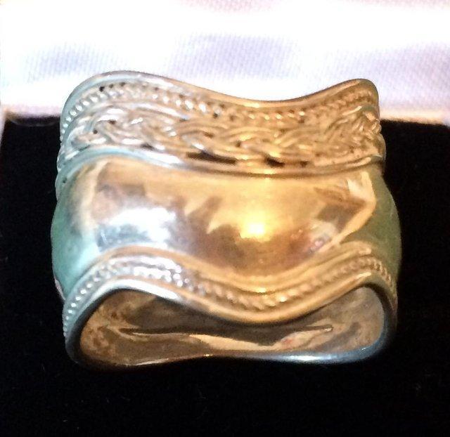 Preview of the first image of Silver Thumb ring.