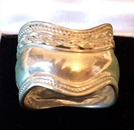Image 1 of Silver Thumb ring