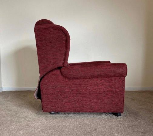 Image 12 of LUXURY ELECTRIC RISER RECLINER RED WINE CHAIR ~ CAN DELIVER