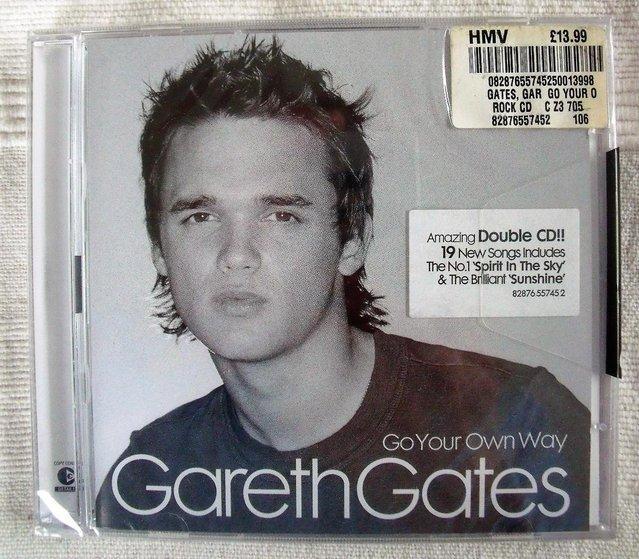 Preview of the first image of NEW & sealed GO YOUR OWN WAY Gareth Gates double CD..