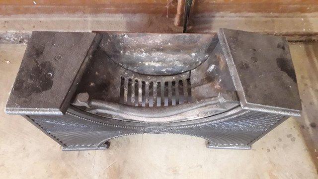 Preview of the first image of Georgian Style Cast Iron Fire Grate.