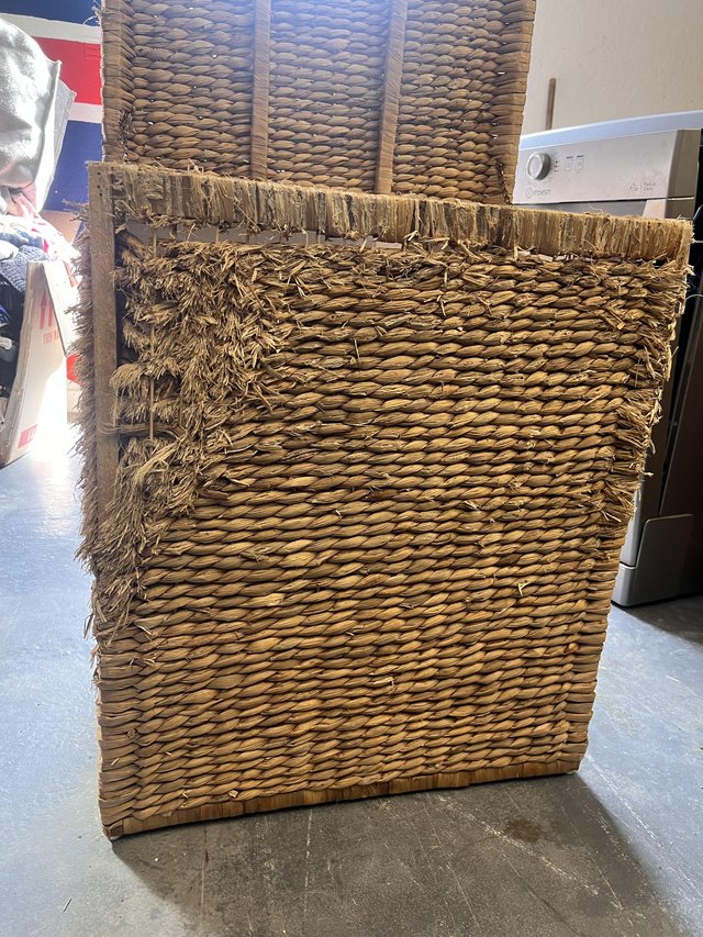 Preview of the first image of Laundry basket needs a new home.