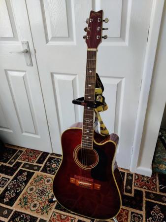 Image 1 of WASHBURN ACOUSTIC/ELECTRIC GUITAR .REDUCED!