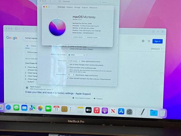 Image 2 of Macbook Pro 16" (2019) with 32 GB Memory