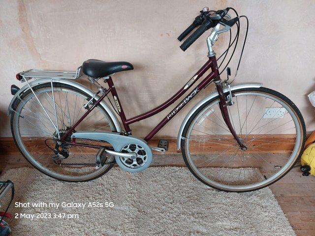 Ridgeback ladies bicycle. Little used. Dry stored.
- £50 ovno