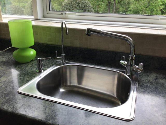 Preview of the first image of Franke single bowl kitchen sink.
