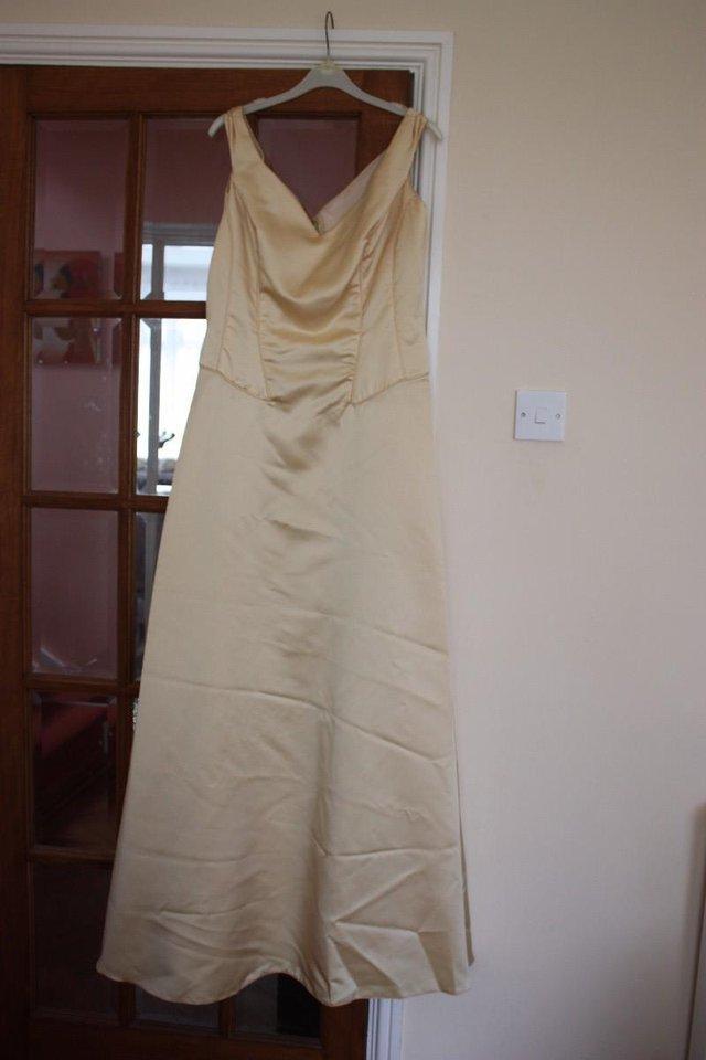 Preview of the first image of Gold Dress / Bridesmaid Dress / Prom dress.