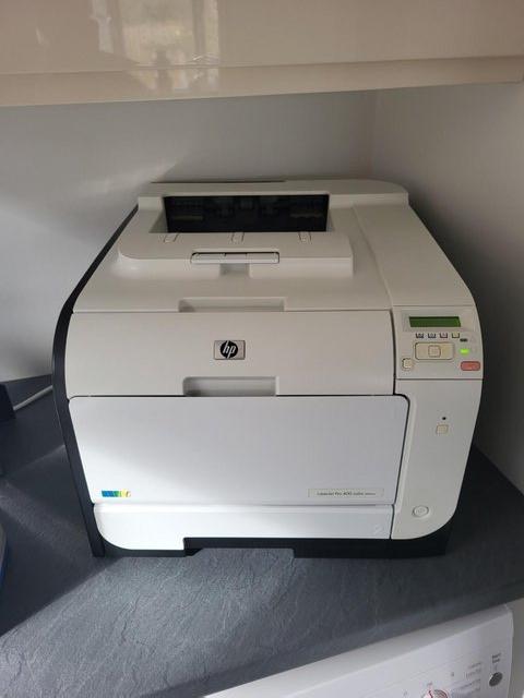 Preview of the first image of LaserJet Pro Colour 400 M451nw printer.