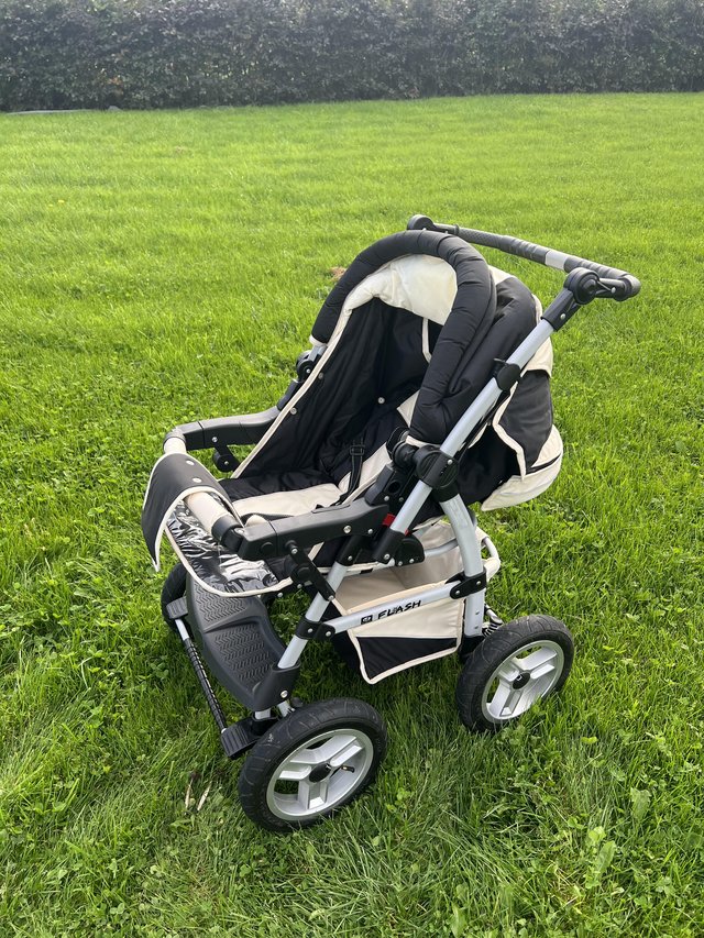 Preview of the first image of Pushchair with car seat.