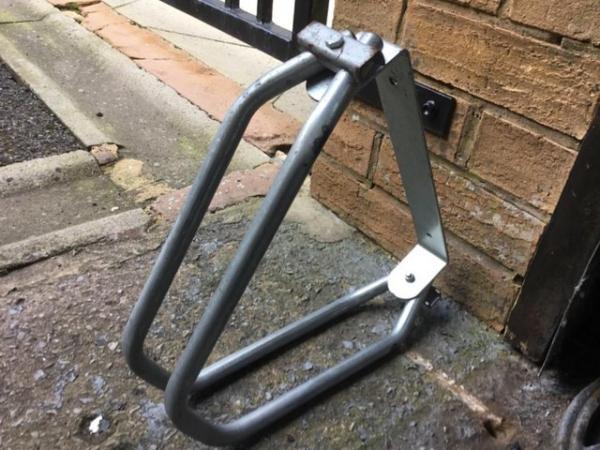 Image 2 of Bike rack, galvanised and wall mountable
