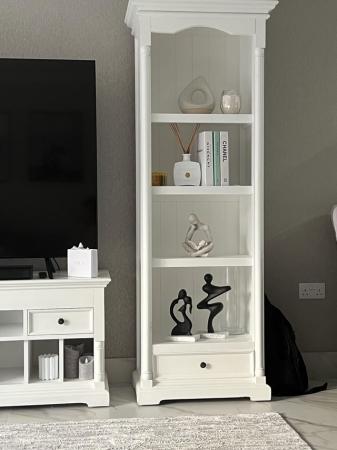 Image 2 of White Wood Cabinet RRP £849