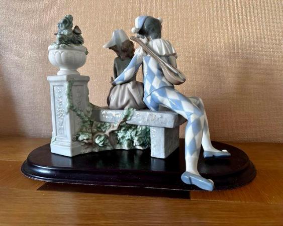 Image 1 of Lladro Nao “ Precious Love” porcelain figures.