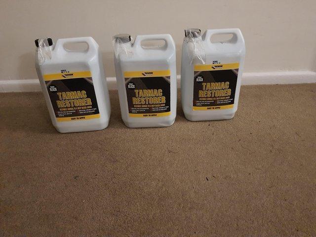 Preview of the first image of 3 x 5L of Tarmac Restorer........