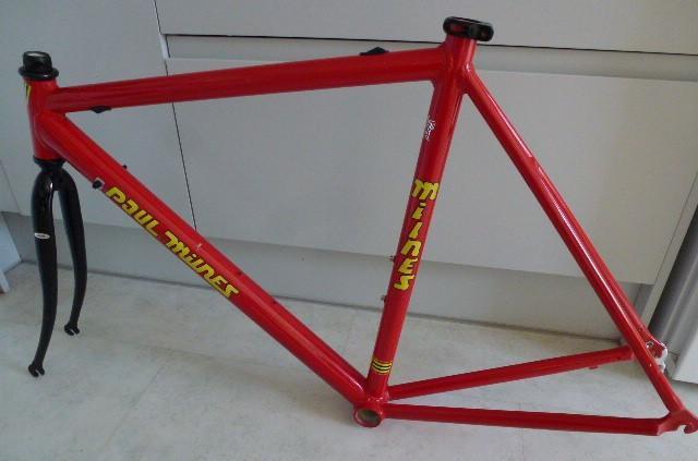 Image 3 of Paul Milnes bike frame set, 54cm (medium).