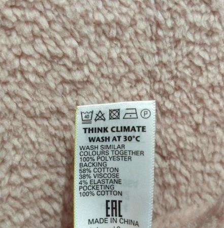 Image 9 of M&S Marks and Spencer Thick Warm Fleece Zip Jumper UK 14 16