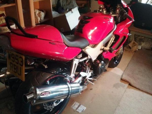 Image 1 of Honda VTR 1000cc Firestorm W reg 200 in immaculate condition