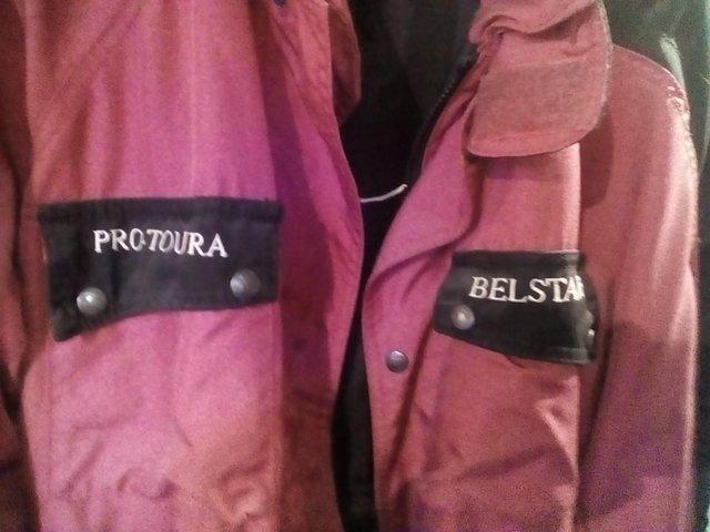Preview of the first image of rose and black Belstaff cordoba pro tourer jacket 46" £30.