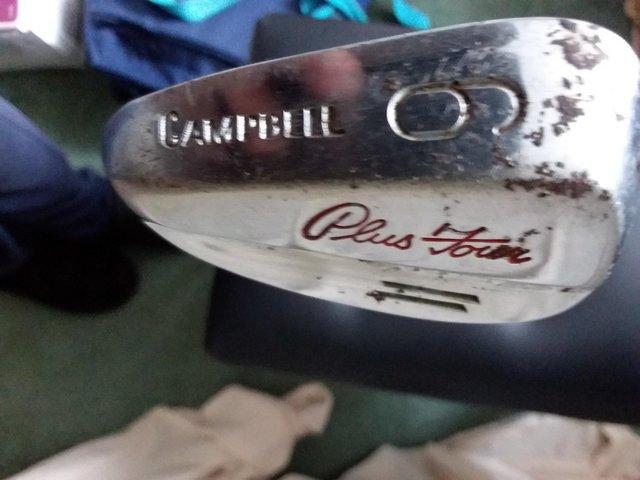 Preview of the first image of Left Hand golf club 9 iron campbell.