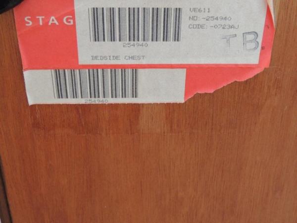 Image 17 of Pair of Stag Bedside Tables (UK Delivery)