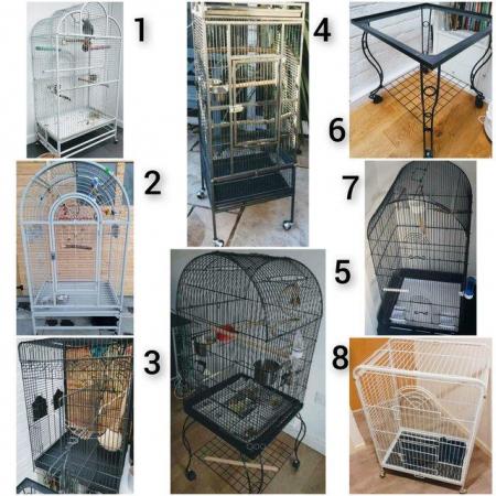 Image 1 of Bird Cages - Medium, Small & Large