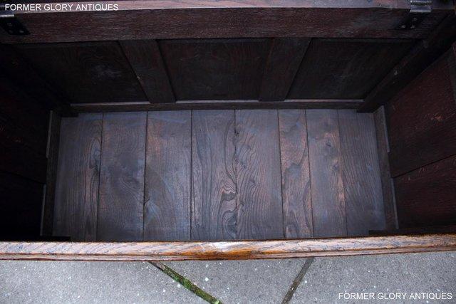 Image 54 of A TITCHMARSH & GOODWIN CARVED OAK BLANKET CHEST BOX TRUNK