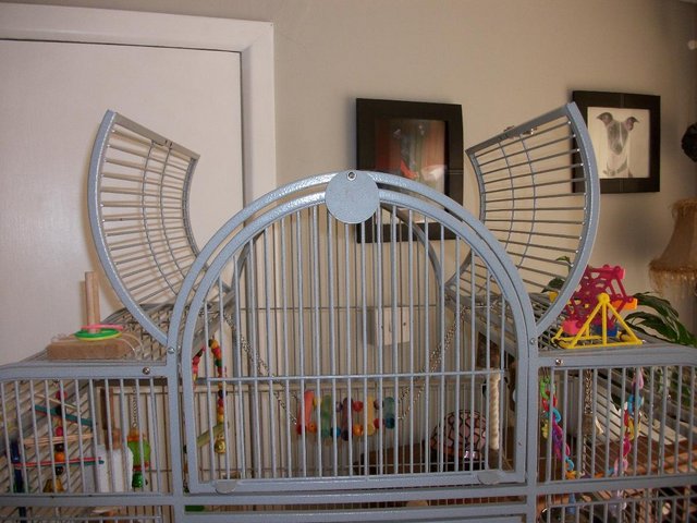 Preview of the first image of Large Bird Cage in very good condition.