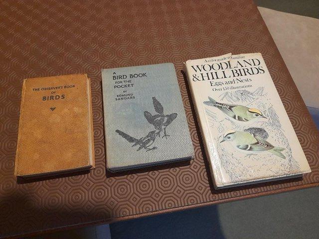 Preview of the first image of Trio of old bird spotting books all in reasonable condition.