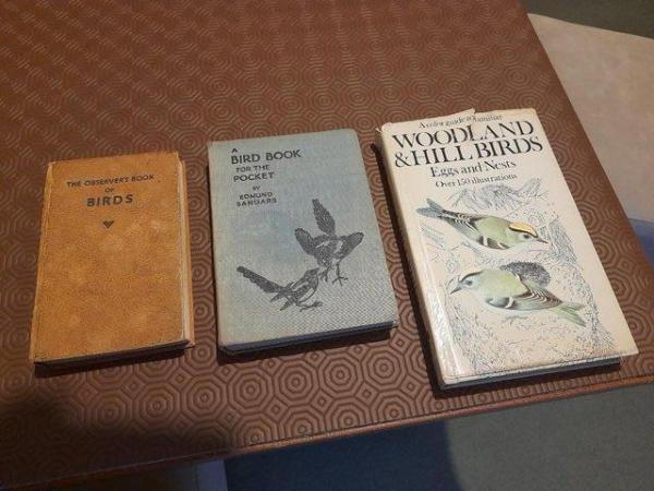 Image 1 of Trio of old bird spotting books all in reasonable condition