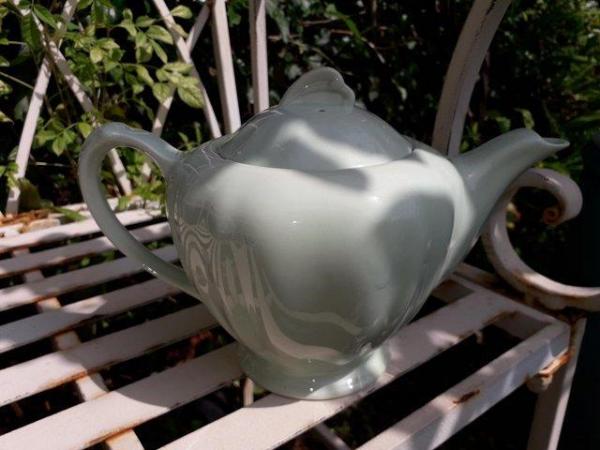 Image 3 of Vintage Meakin Sol 'GlamourJade' Teapot