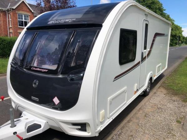 Image 1 of 2017 SWIFT CHALLENGER 580 ALDE,FIXED ISLAND BED,STUNNING CON